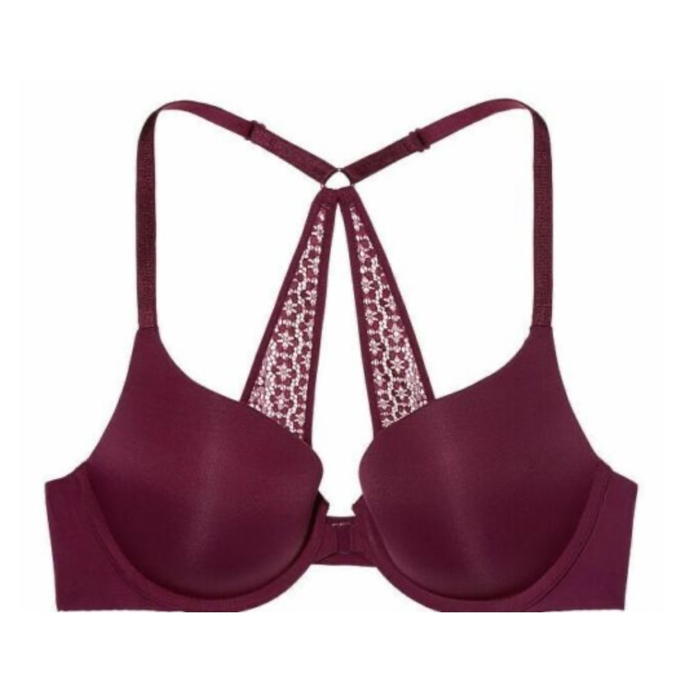 Victoria’s Secret Perfect Shape Perfect Shape Smooth Bra in Burgundy
